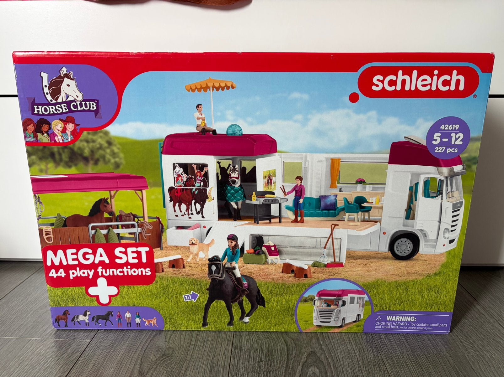 Schleich 42616 camper, Ophalen of Verzenden, Zo goed als nieuw, Jongen of Meisje