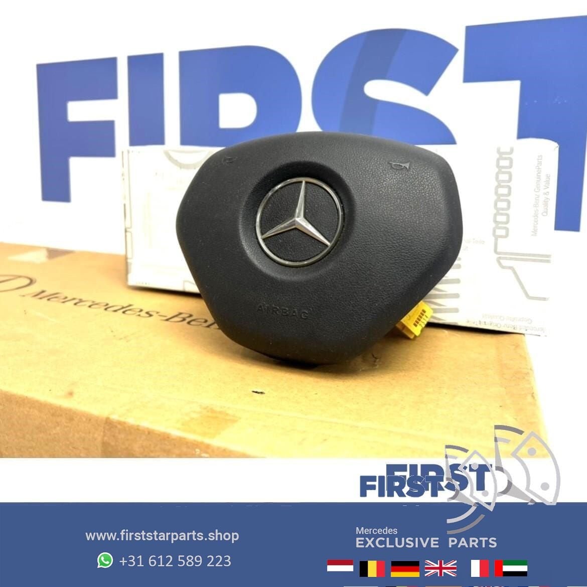 Mercedes Stuur airbag A B C CLA E G GLA GLC GLE S Klasse STU, Gebruikt, -, Ophalen of Verzenden, -