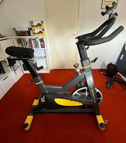 Race Magnetic Pro Spinningfiets, Sport en Fitness, Ophalen, Gebruikt, Spinningfiets, Metaal