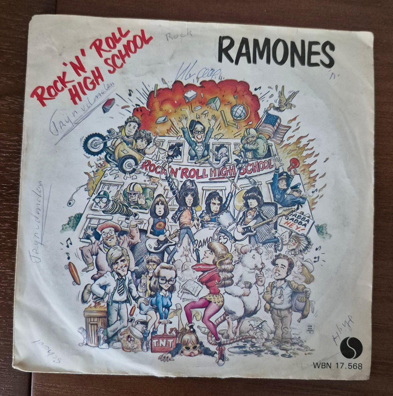 Ramones - Rock 'n' Roll High School, Ophalen of Verzenden