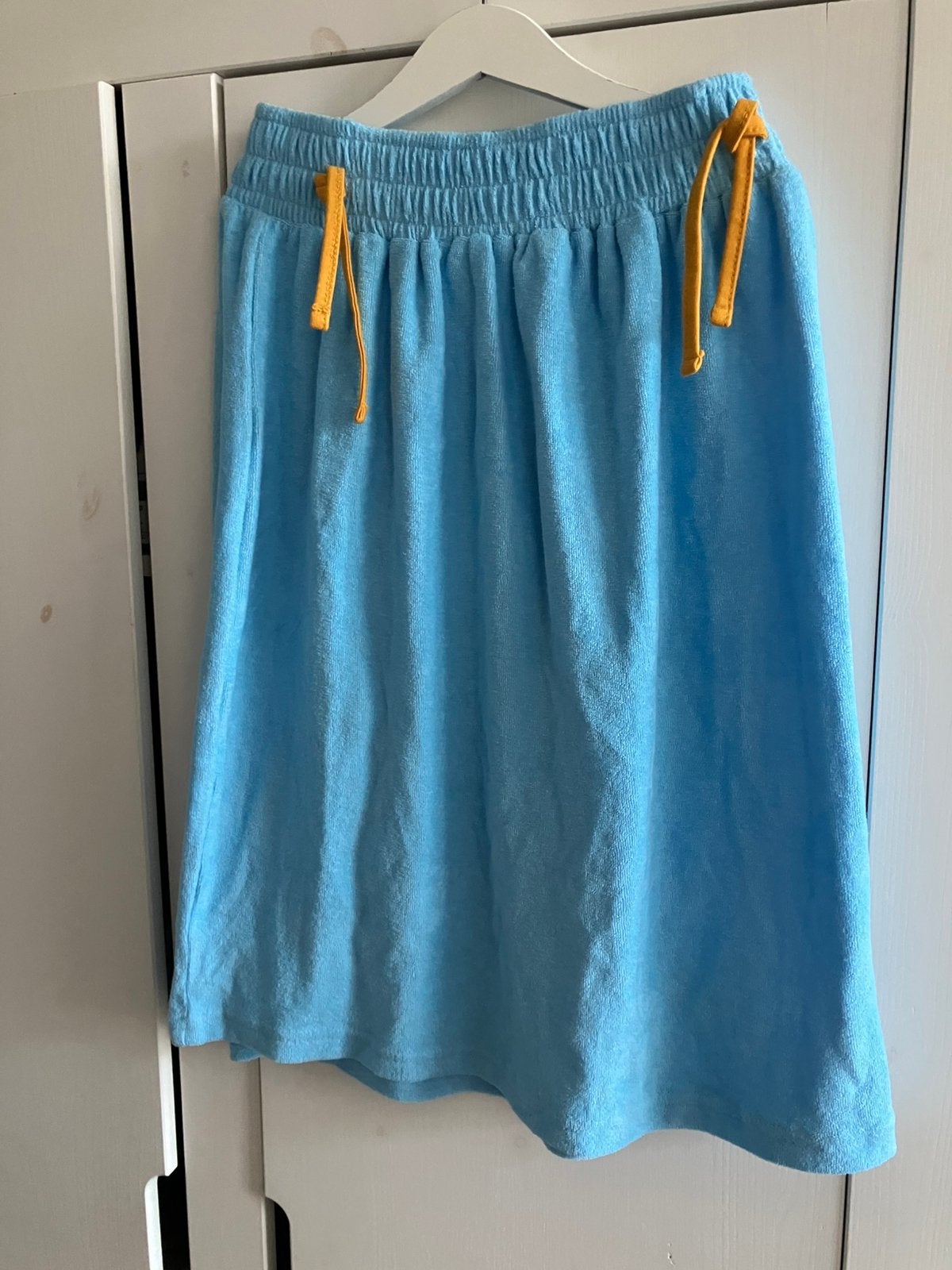 Zgan lichtblauwe Baba rok maat 134/140, Ophalen of Verzenden, Zo goed als nieuw, Meisje, Jurk of Rok