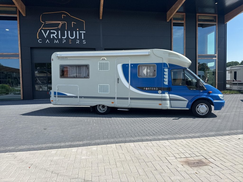 Dethleffs Fortero 6945 H lage km stand, perfect onderhouden, Ringverwarming, Ford, Dethleffs, Luifel