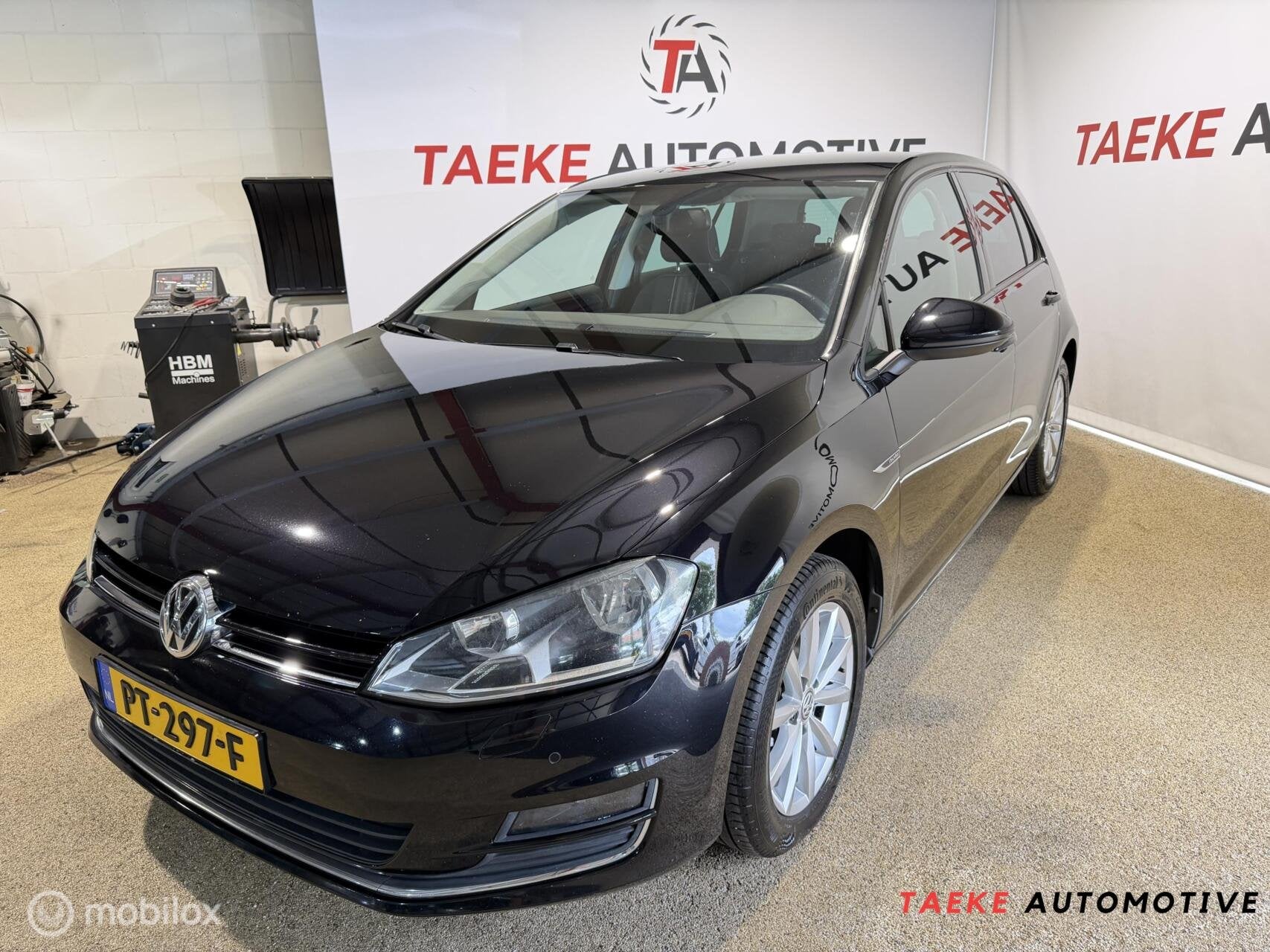 Volkswagen Golf 1.4 TSI Highline Aut/Clima/Cruise/PDC/Stoelv, Gebruikt, Euro 6, 4 cilinders, Zwart
