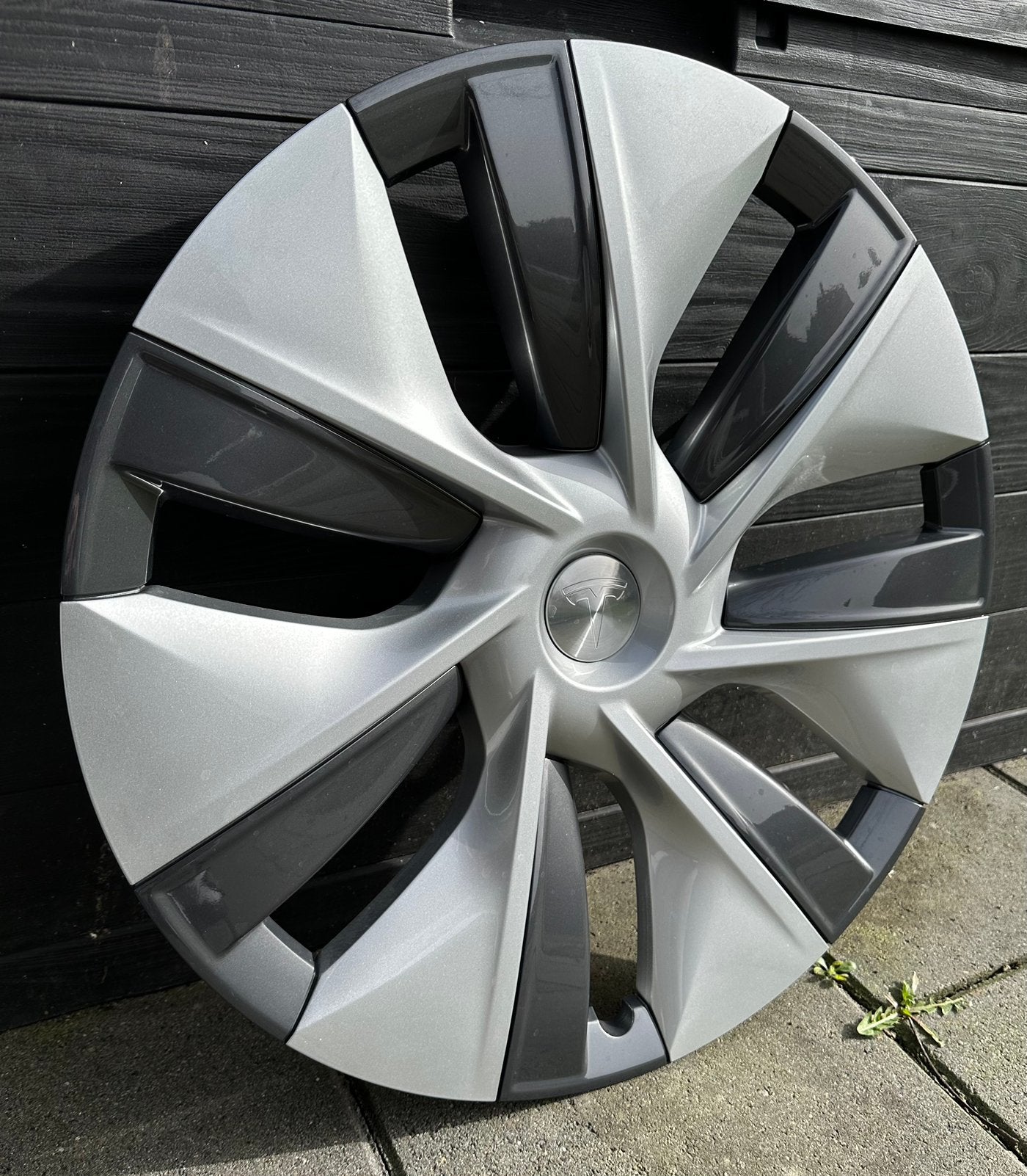 1 Originele Tesla Model Y Genimi Wieldop 19Inch, Auto diversen, Ophalen of Verzenden, Zo goed als nieuw