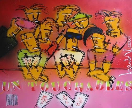 Giclée Henk Veen: Untouchables - Luxe artprint - reproductie, Ophalen