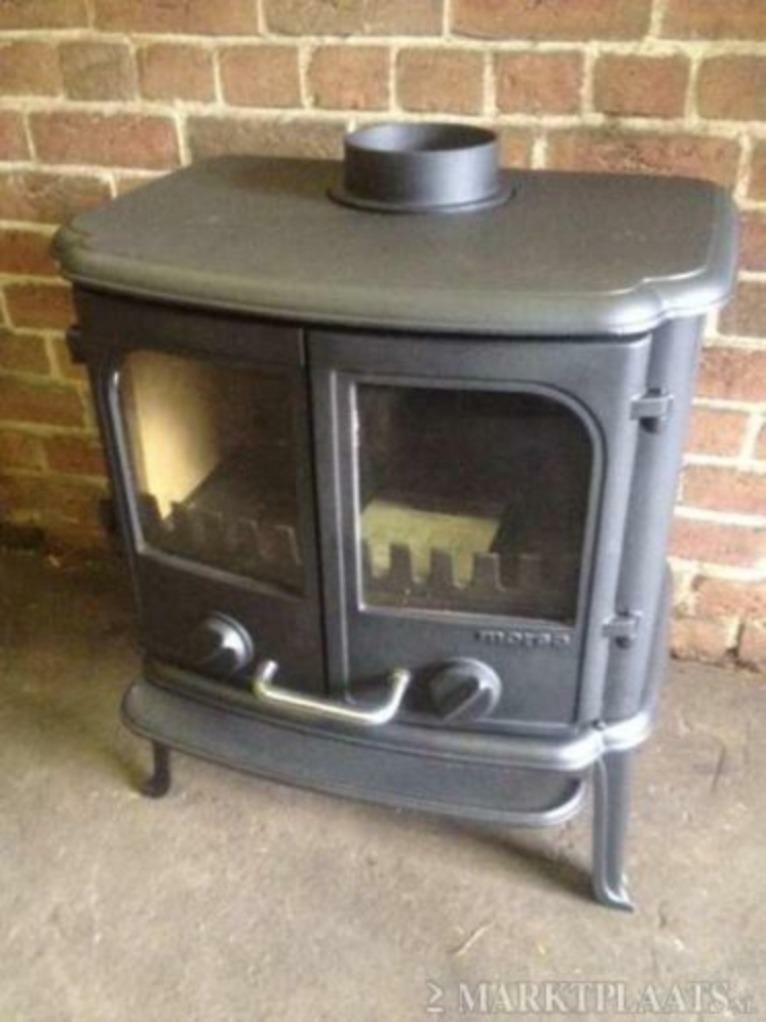 Te koop zeer jonge MORSO 2110 convectie houtkachel 7 kw, Zo goed als nieuw, Hout, Vrijstaand