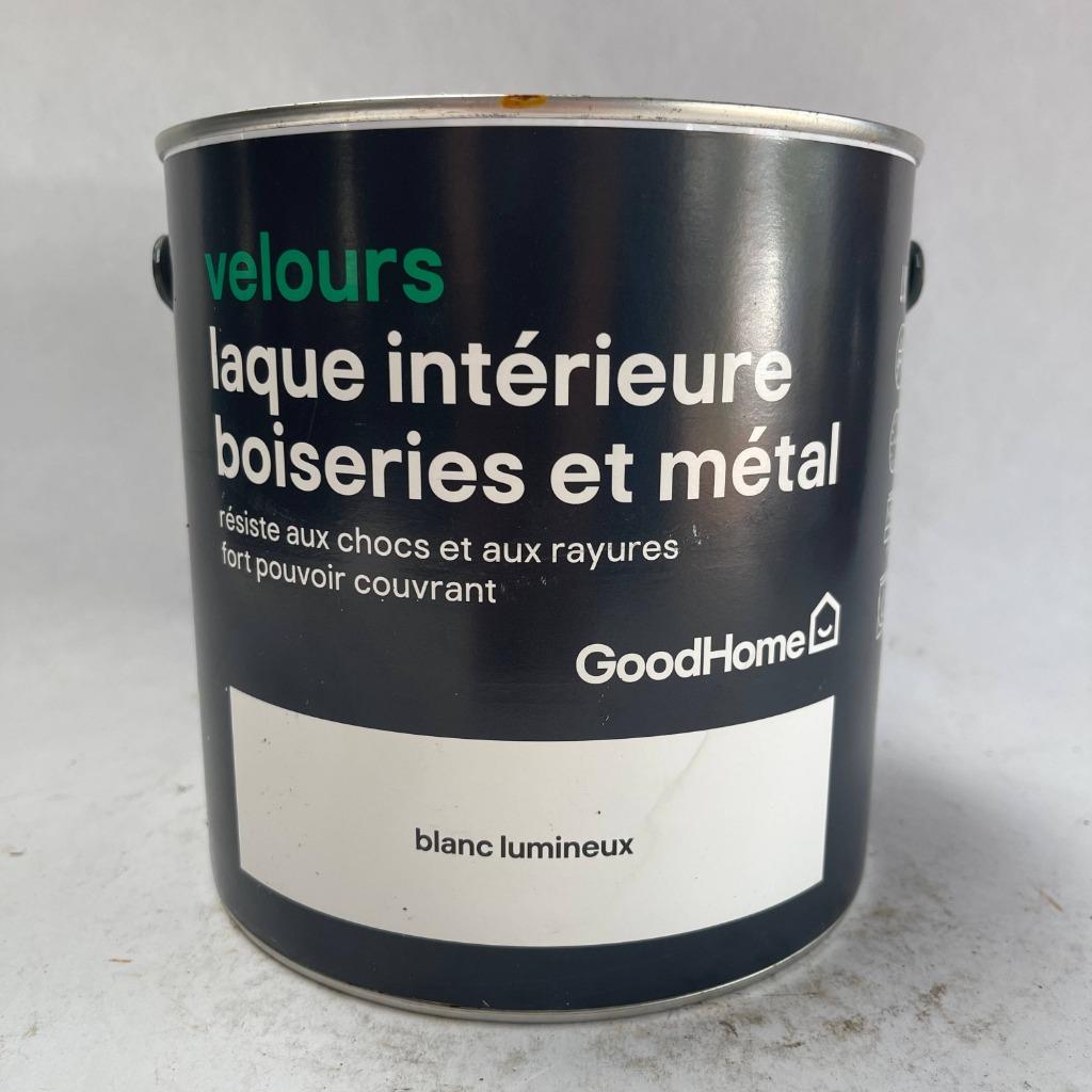 GoodHome Verf Lak Helder Wit Metaal en Hout 2L, GoodHome, GoodHome, Wit, Nieuw