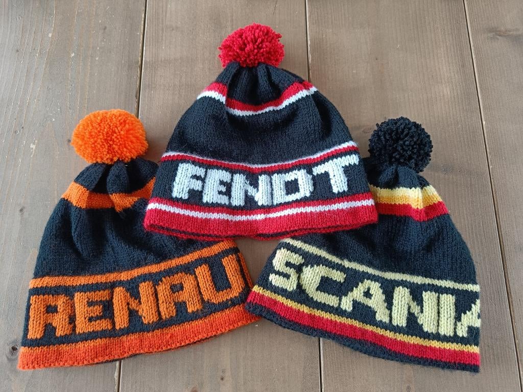 Muts met Logo FENDT, RENAULT, SCANIA, MAN, enz NIEUW, Verzenden, Nieuw, Overige maten, Handgemaakt