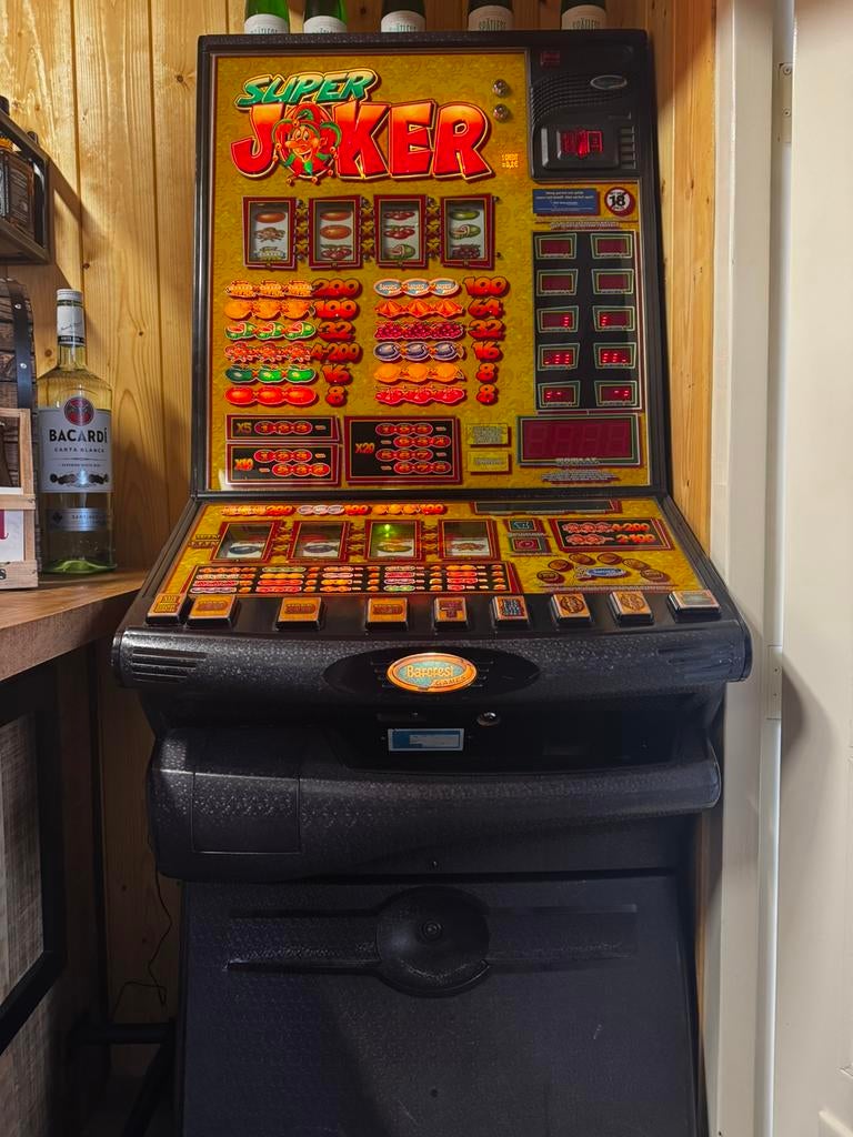 SUPER JOKER GOKKAST, Verzamelen, Automaten | Gokkasten en Fruitautomaten, Euro, Ophalen of Verzenden, Zo goed als nieuw