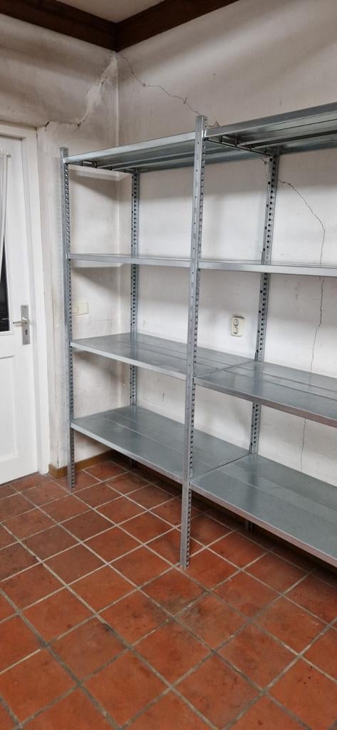 4 meter GS3 legbordstelling , magazijnstelling , stelling, Zakelijke goederen, Kantoor en Winkelinrichting | Magazijn, Stelling en Opslag