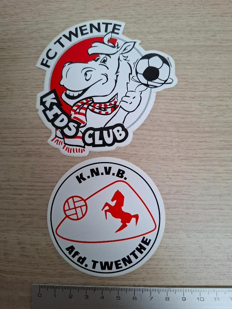 2 Stickers Twente, Verzamelen, Ophalen of Verzenden, Zo goed als nieuw, Sport