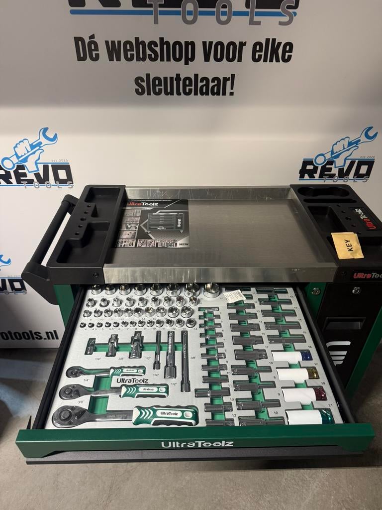 Foto 2 van Gevulde ultratoolz gereedschapswagen met moment sleutel️