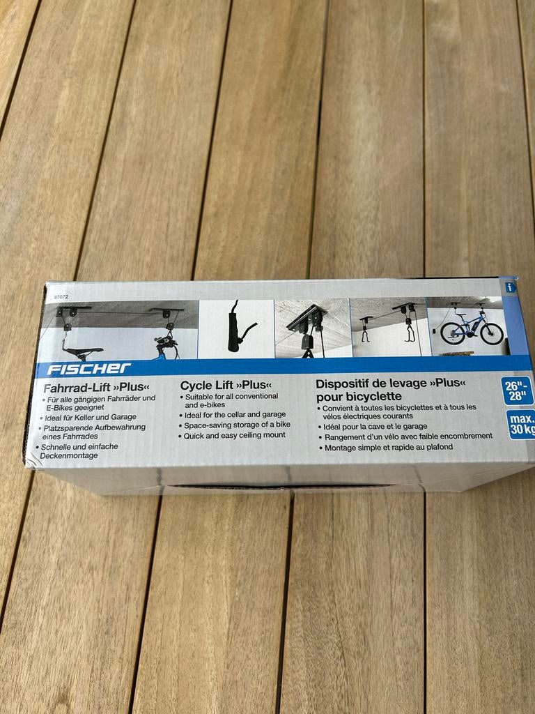 Fiets ophangsysteem - Nieuw in doos, Fietsen en Brommers, Fietsaccessoires | Fietsenrekken, Ophalen of Verzenden, Nieuw