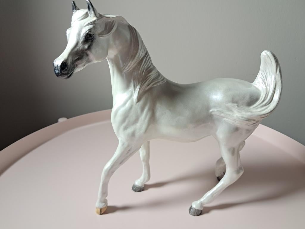 Breyer repaint arabier, Ophalen of Verzenden, Zo goed als nieuw, Paard, Beeldje of Figuurtje