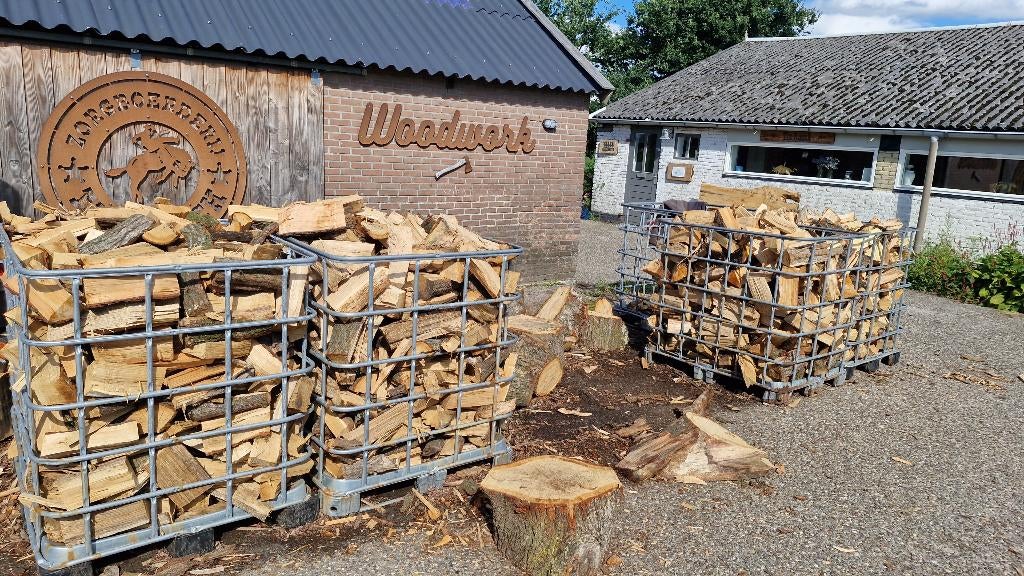 Haardhout, 6 m³ of meer, Ophalen, Blokken