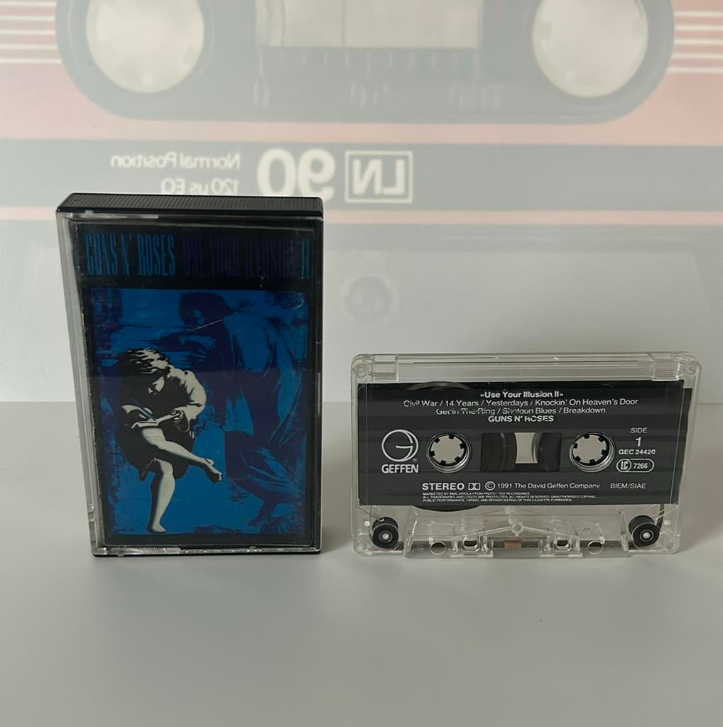 Guns N’ Roses – Use Your Illusion II – Cassette, Ophalen of Verzenden, Gebruikt, 1 bandje