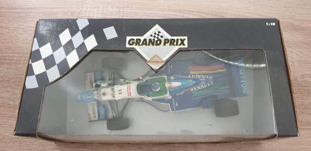 Paul´s Model Art  Benetton Jean Alesi 1:18, Ophalen of Verzenden, Nieuw, Auto, Overige merken