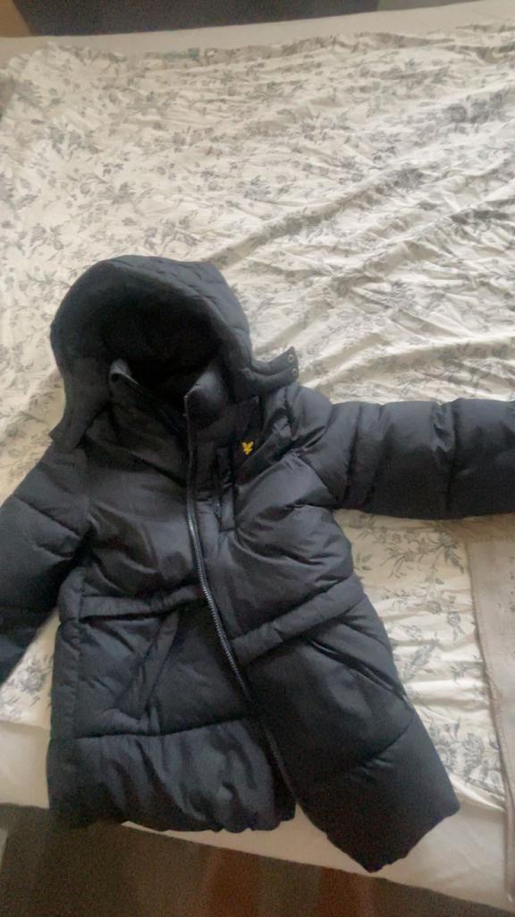 Lyle & Scott Jas Maat 12-13 Jaar, Ophalen of Verzenden, Nieuw, Overige maten, Zwart