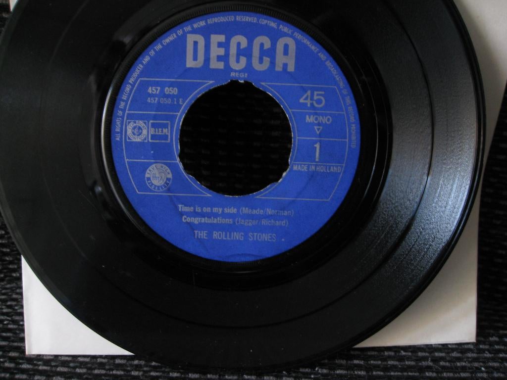 Rolling Stones E.P- Time is on my side-Congratulations, Ophalen of Verzenden, Gebruikt, Pop, Single