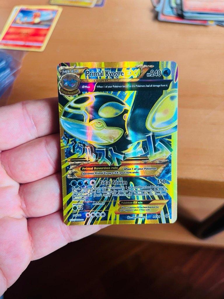 Primal Kyogre Ex 96/98 Holo Ancient Origins Pokemon, Hobby en Vrije tijd, Verzamelkaartspellen | Pokémon, Verzenden, Zo goed als nieuw