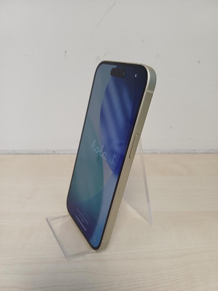 Apple iPhone 15 256GB Geel - 2e hands - 100%, 256 GB, IPhone 15, Geel, Ophalen of Verzenden