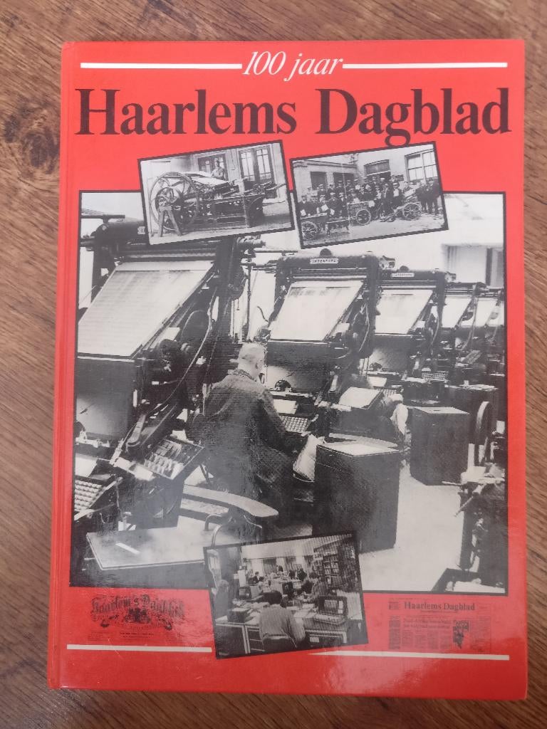 100 jaar Haarlems Dagblad. 1987., Antiek en Kunst, Ophalen of Verzenden, Jan de Roos