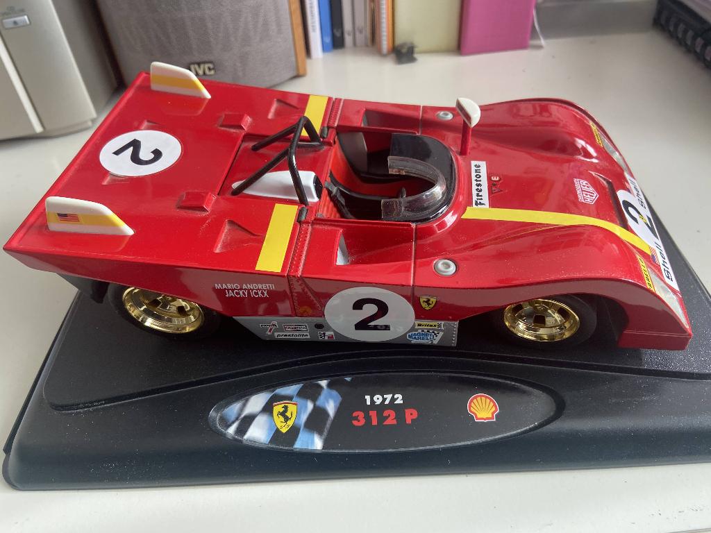 Ferrari 312 P, 1972 Shell Classico 1/18, Jackie Ickx, Hobby en Vrije tijd, Ophalen of Verzenden, Nieuw, Auto, Overige merken