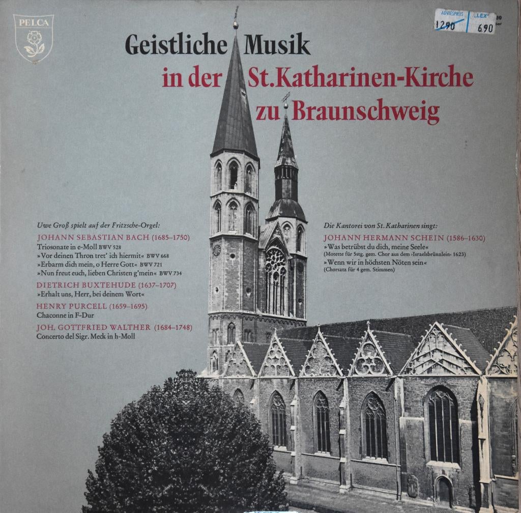 Uwe Groß  orgel St.Katharinen-kirche Braunschweig., Gebruikt, Overige typen, Ophalen of Verzenden, 12 inch