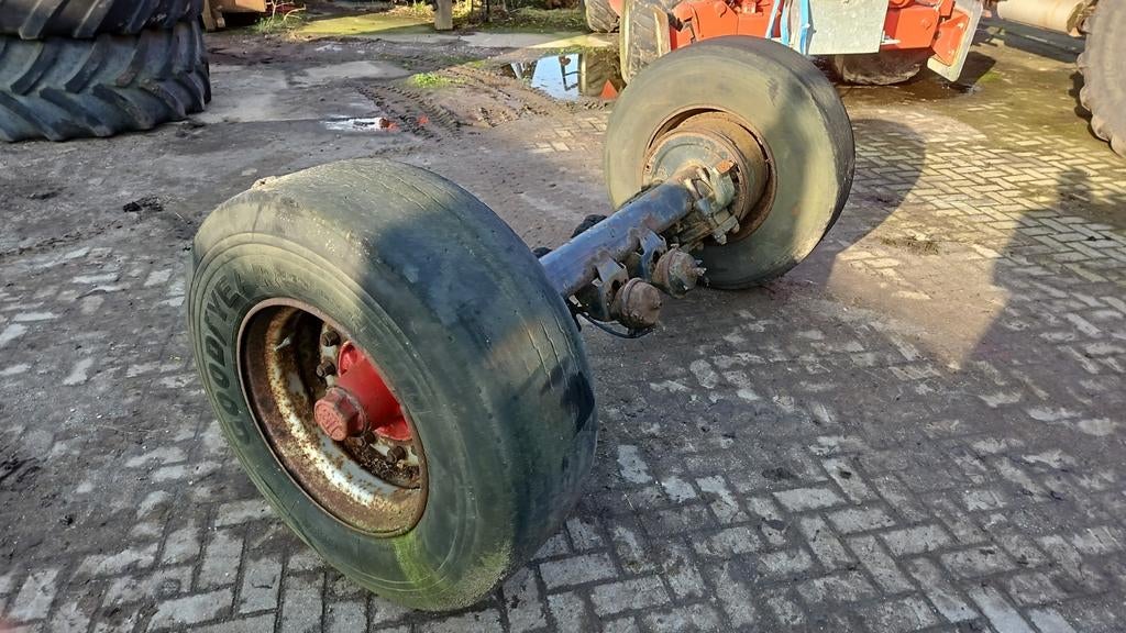 10 gaats vrachtwagenas, Ophalen