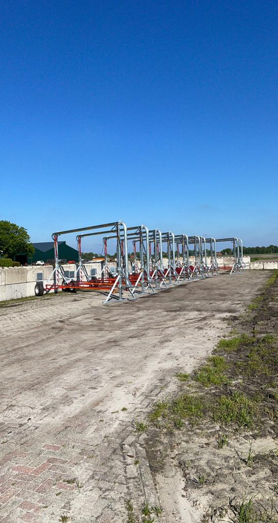 mobiele waterbrug / beregeningsbrug/ Beregnungsbrücke, Ophalen of Verzenden, Glastuinbouw, Beregening en Drainage