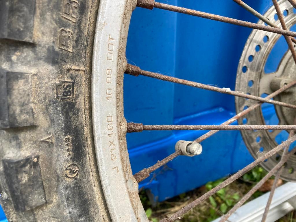 Honda cr voorwiel 88 89, Ophalen of Verzenden, Zo goed als nieuw, Overige typen