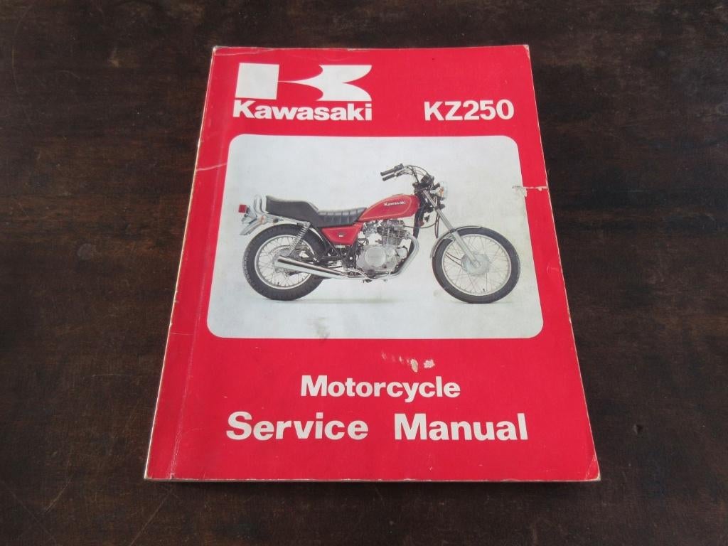 Kawasaki KZ250 werkplaatshandboek manual, Motoren, Handleidingen en Instructieboekjes, Kawasaki, Ophalen of Verzenden