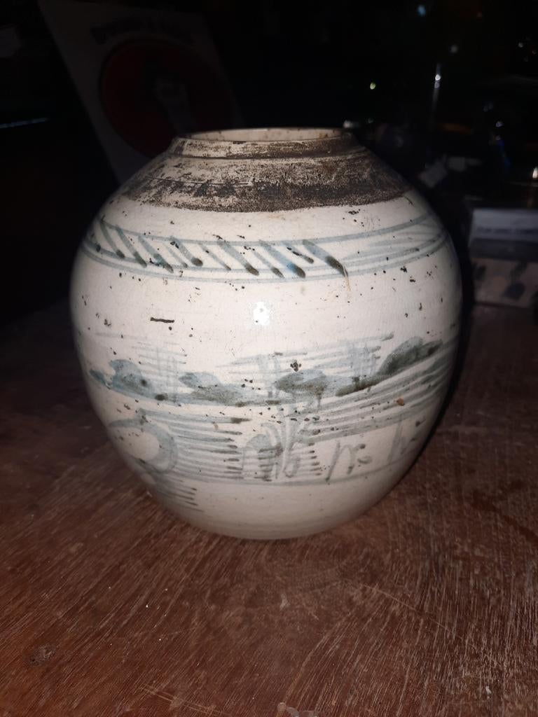 Antieke chinese pot, Ophalen of Verzenden