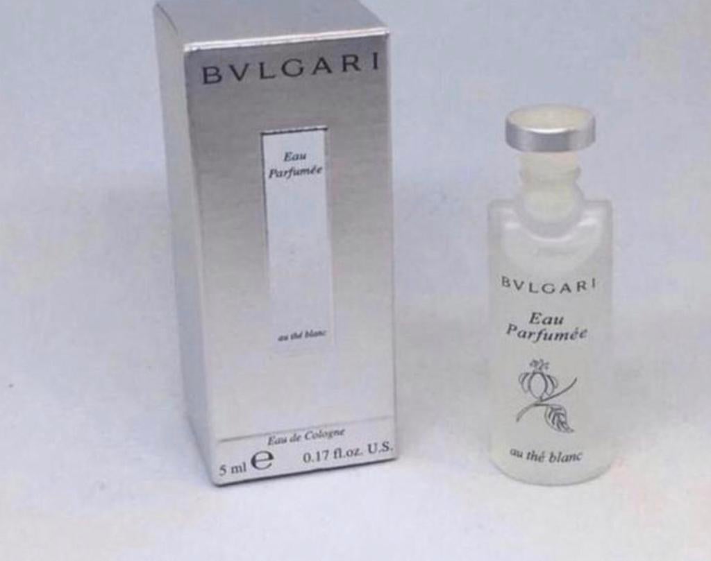 Miniatuur Eau parfumerie au the Blanc Bvlgari 5 ml edcologne, Verzenden, Nieuw, Miniatuur, Gevuld