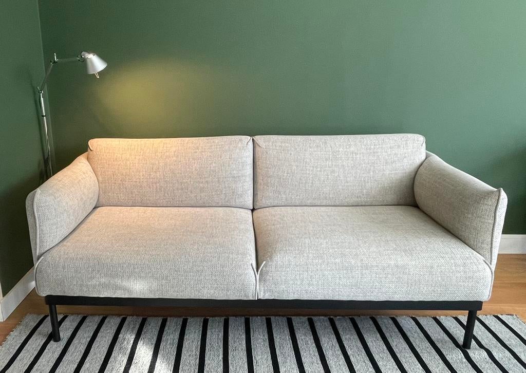 IKEA ÄPPLARYD 2-zitsbank - Lejde lichtgrijs, 150 tot 200 cm, Tweepersoons, 75 tot 100 cm, Ophalen of Verzenden