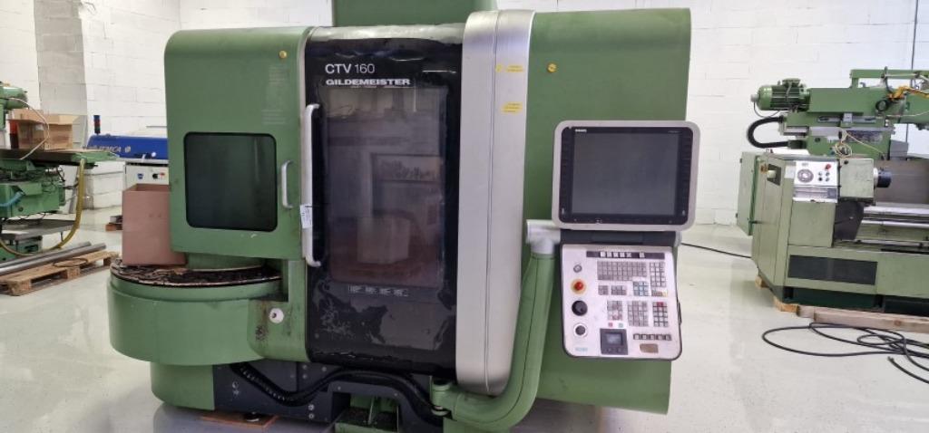 draaibank DMG CTV160 - 2011, Ophalen, Gebruikt, Metaaldraaibank