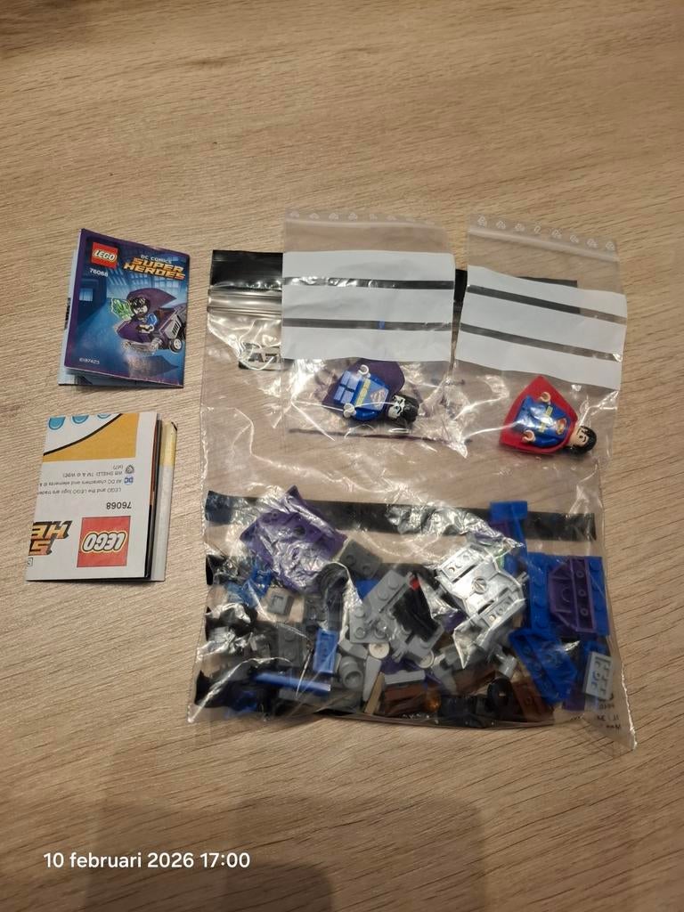 LEGO DC Comics Super Heroes 76068 Batman vs Superman, Ophalen of Verzenden, Zo goed als nieuw, Complete set, Lego
