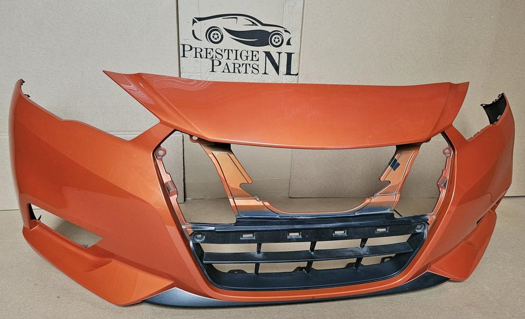Voorbumper Nissan Micra 5 V K14 ORGINEEL BUMPER bj.2016-2022, Gebruikt, -, Voor, Ophalen of Verzenden