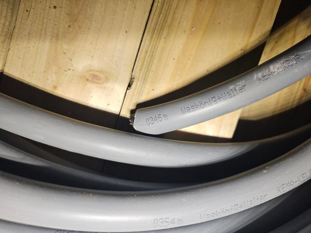27 Meter YMvK 5x16mm² | Meerdere lengtes beschikbaar, Ophalen of Verzenden, Nieuw, Kabel of Snoer