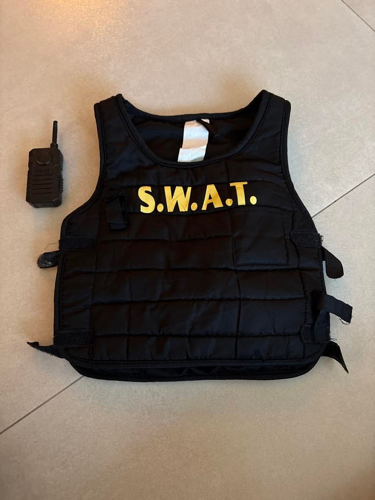 Stoer SWAT vest voor kinderen, Ophalen of Verzenden, Zo goed als nieuw, 122 t/m 128, Jongen of Meisje