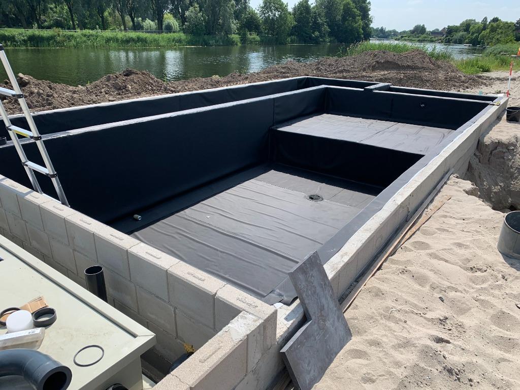 Vijverfolie op maat gelast., Ophalen of Verzenden, Nieuw