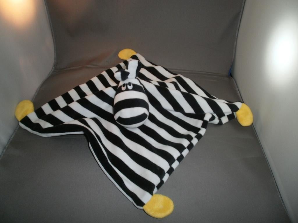 Ikea zebra doekje klappar zwart wit gele poten op hoeken van, Ophalen of Verzenden, Nieuw, Overige typen