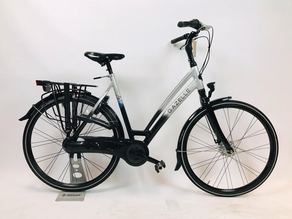 Foto 2 van Diverse Gazelle Chamonix C7 damesfietsen maat 57 en 53 cm