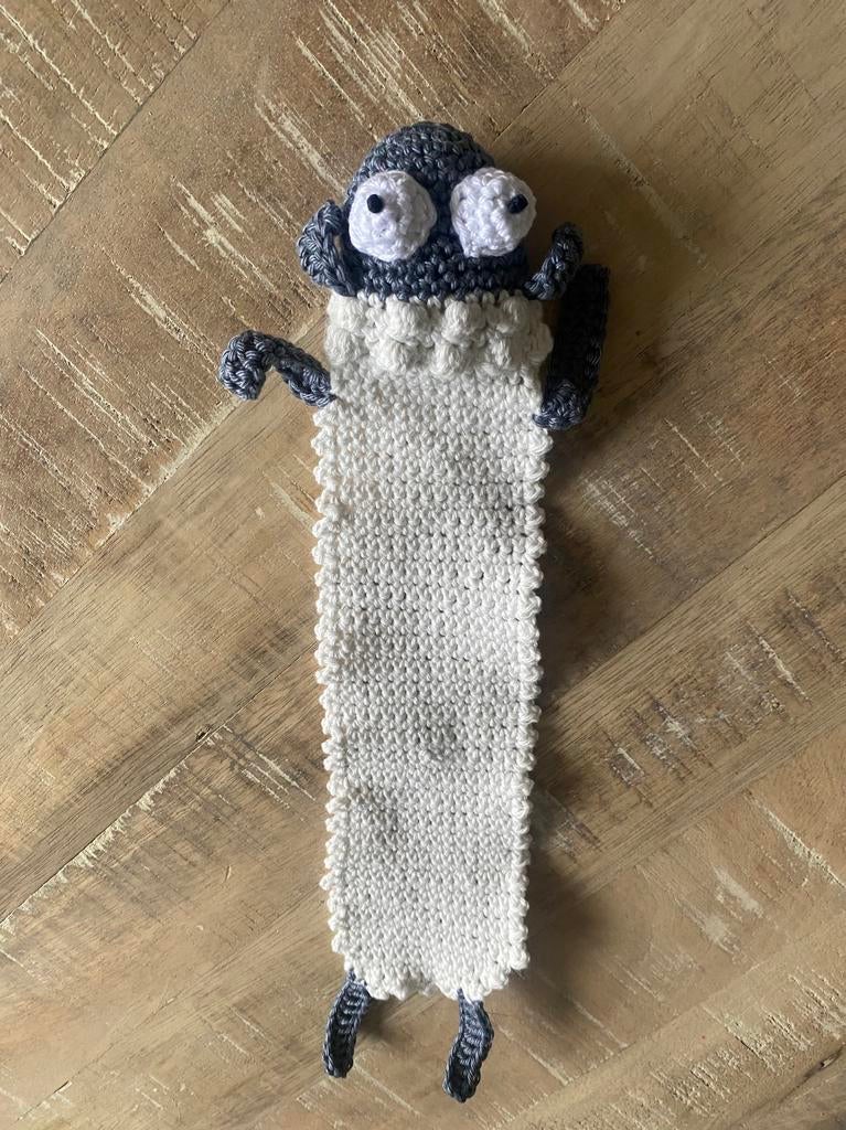 Gehaakte boeknlegger schaap - Handmade, Ophalen of Verzenden, Nieuw, Overige onderwerpen