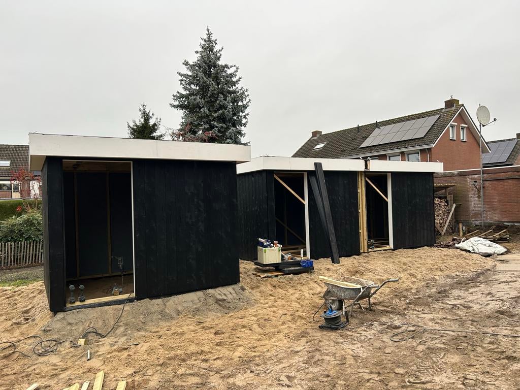 Prefab Berging - Nieuw, Ophalen, Nieuw, Hout, Overige typen