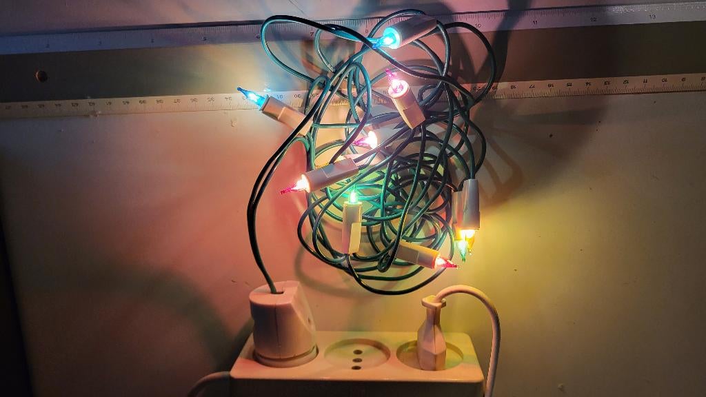 Vintage Kerstverlichting Retro verlichting Kandelaars lampen, Diversen, Ophalen of Verzenden