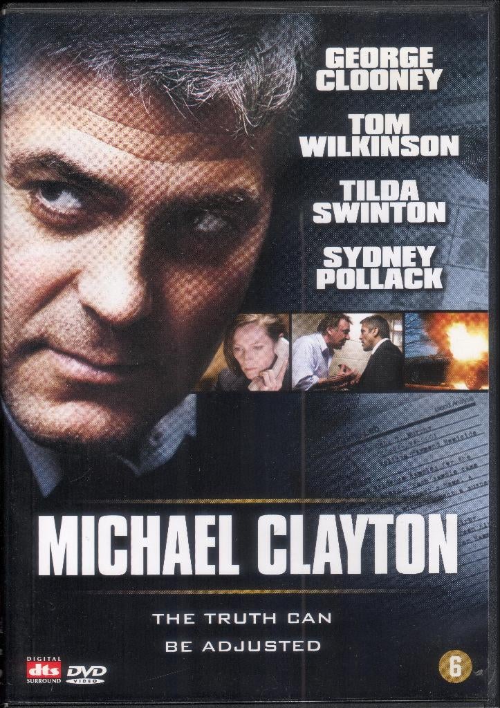 Michael Clayton, Cd's en Dvd's, Dvd's | Klassiekers, Gebruikt, Thrillers en Misdaad, 1980 tot heden, Vanaf 6 jaar, Ophalen of Verzenden