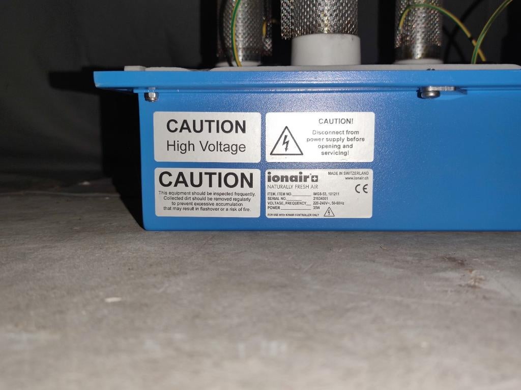 Ionair + luchtbehandeling ionisator LBK, Ophalen, 100 m³ of groter