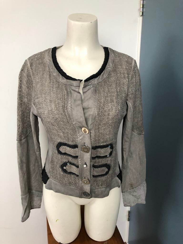 Elisa cavaletti taupe vestje m, Maat 38/40 (M), Bruin, Ophalen of Verzenden, Zo goed als nieuw