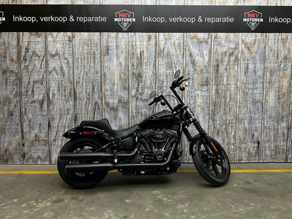 HARLEY-DAVIDSON STREET BOB 114 FXBBS (20232023) 6950Mls, HARLEY-DAVIDSON, Chopper, Bedrijf, Onbekend